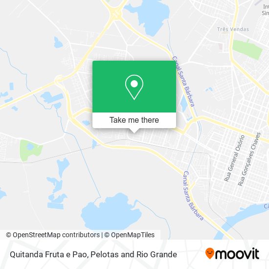 Quitanda Fruta e Pao map