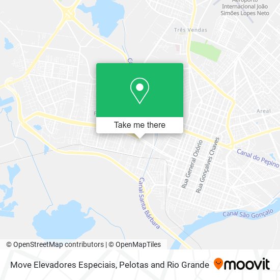 Mapa Move Elevadores Especiais