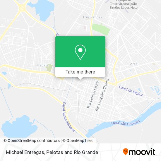 Michael Entregas map