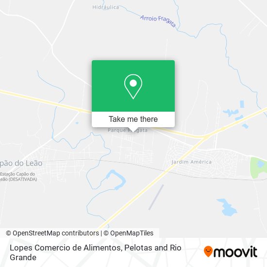 Lopes Comercio de Alimentos map