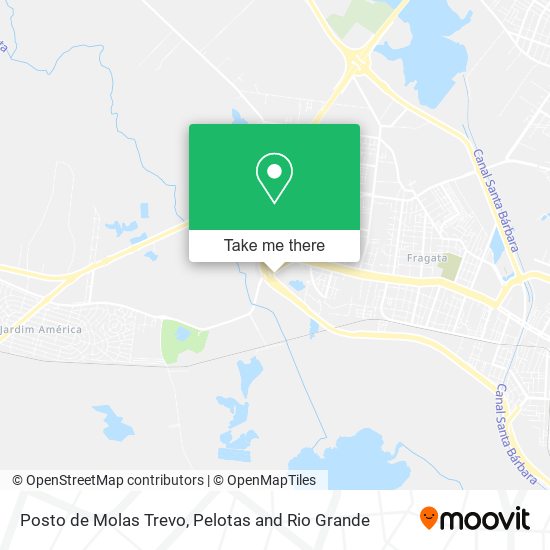 Posto de Molas Trevo map