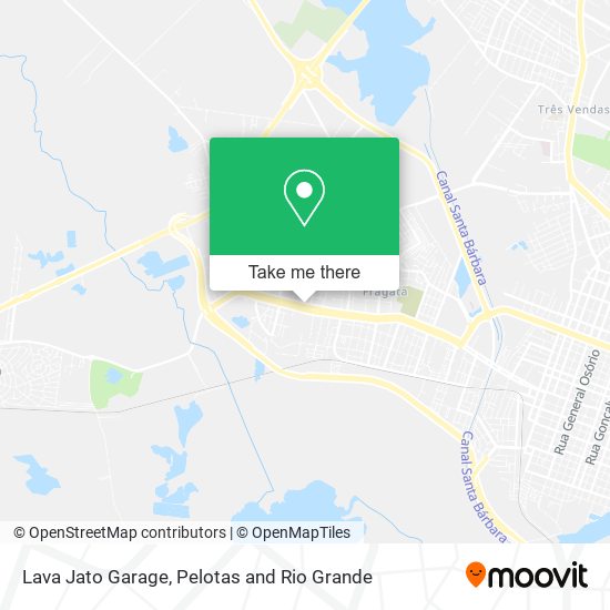 Lava Jato Garage map