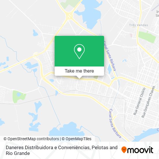 Daneres Distribuidora e Conveniências map