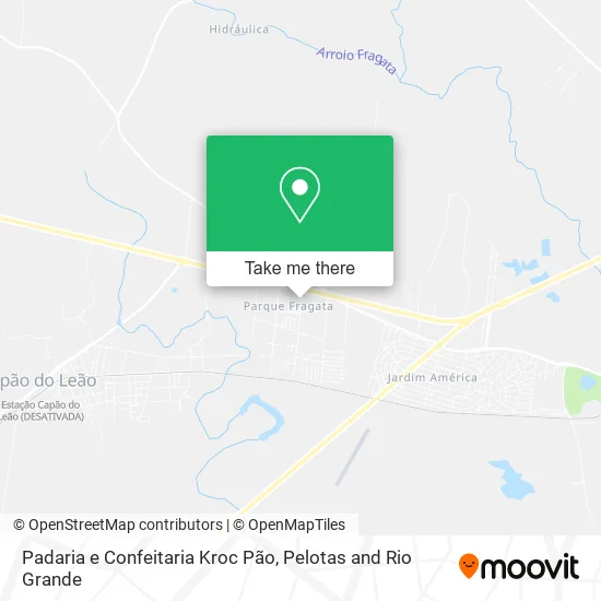 Padaria e Confeitaria Kroc Pão map