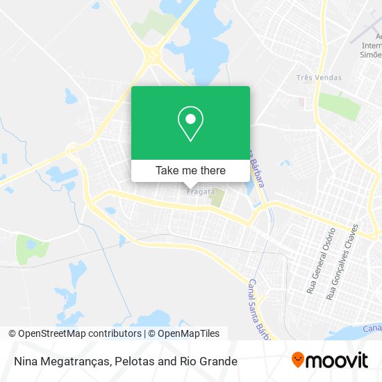 Nina Megatranças map