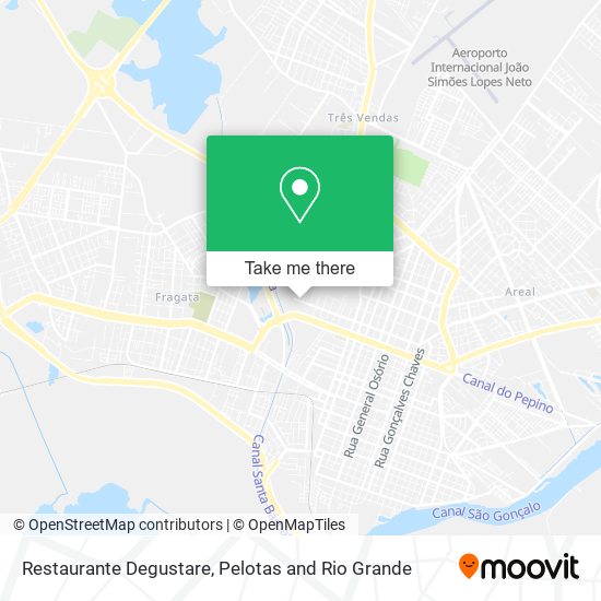 Restaurante Degustare map