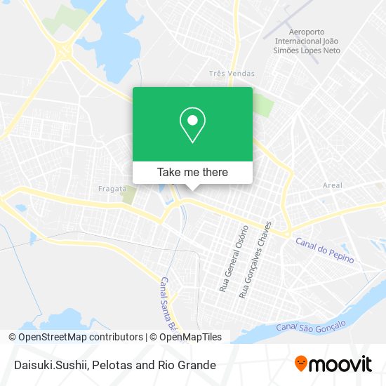 Daisuki.Sushii map