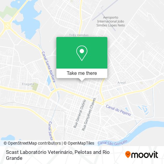 Scast Laboratório Veterinário map