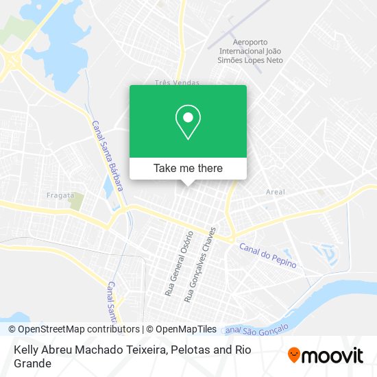 Kelly Abreu Machado Teixeira map