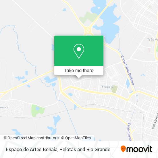 Espaço de Artes Benaia map