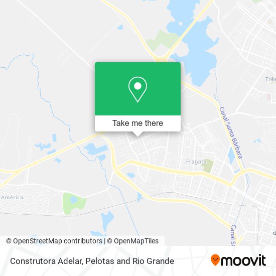 Construtora Adelar map