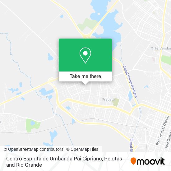 Centro Espírita de Umbanda Pai Cipriano map