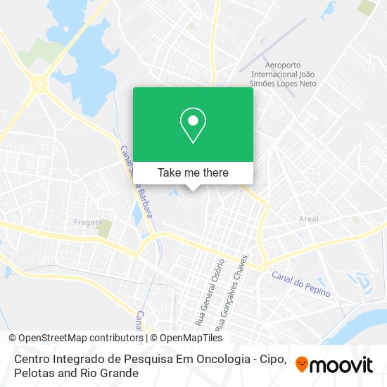 Centro Integrado de Pesquisa Em Oncologia - Cipo map