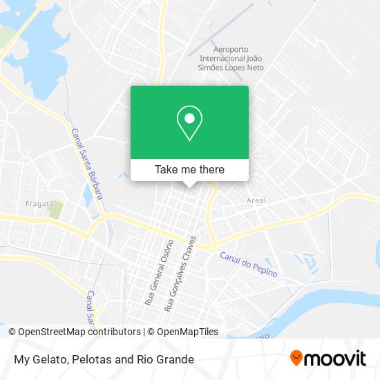 My Gelato map