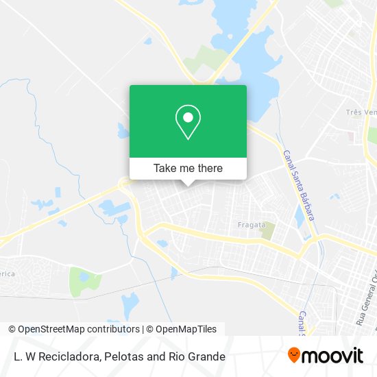 L. W Recicladora map