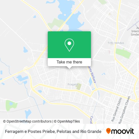 Ferragem e Postes Priebe map