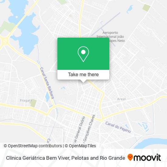 Clínica Geriátrica Bem Viver map