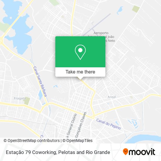 Estação 79 Coworking map