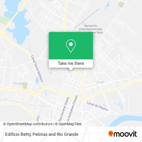 Edificio Betty map