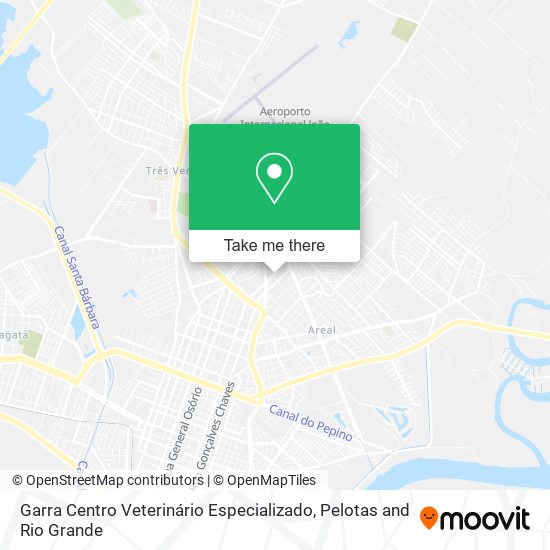 Mapa Garra Centro Veterinário Especializado