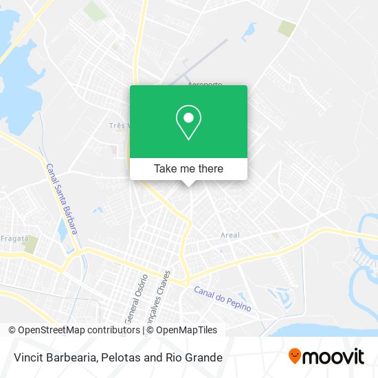 Vincit Barbearia map