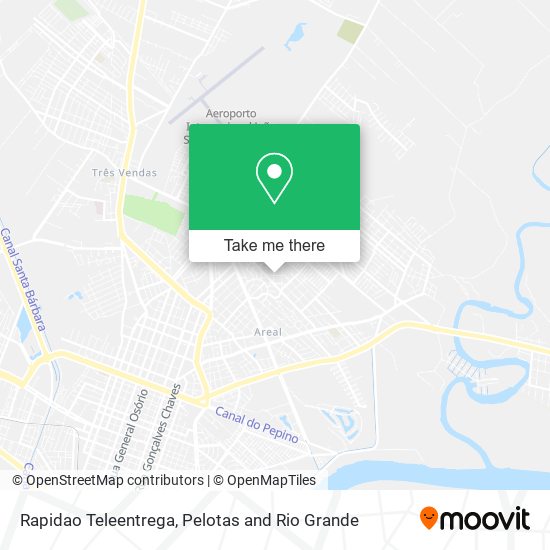 Rapidao Teleentrega map