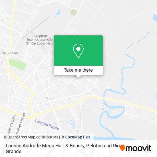 Larissa Andrade Mega Hair & Beauty map