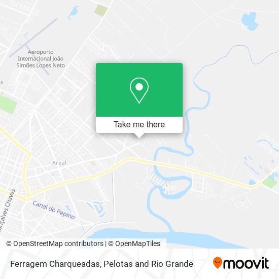 Ferragem Charqueadas map