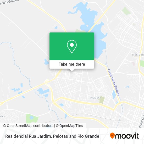 Residencial Rua Jardim map