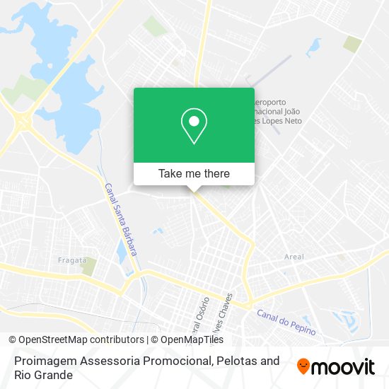 Mapa Proimagem Assessoria Promocional