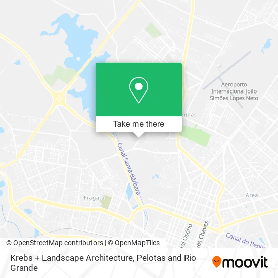 Krebs + Landscape Architecture map