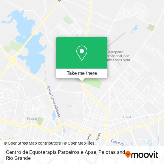 Centro de Equoterapia Parceiros e Apae map