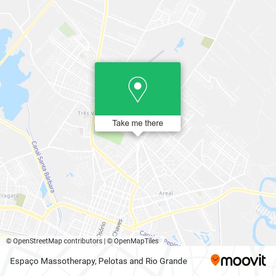 Espaço Massotherapy map