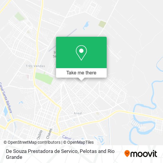 Mapa De Souza Prestadora de Servico