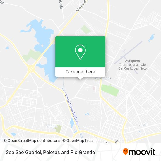 Scp Sao Gabriel map