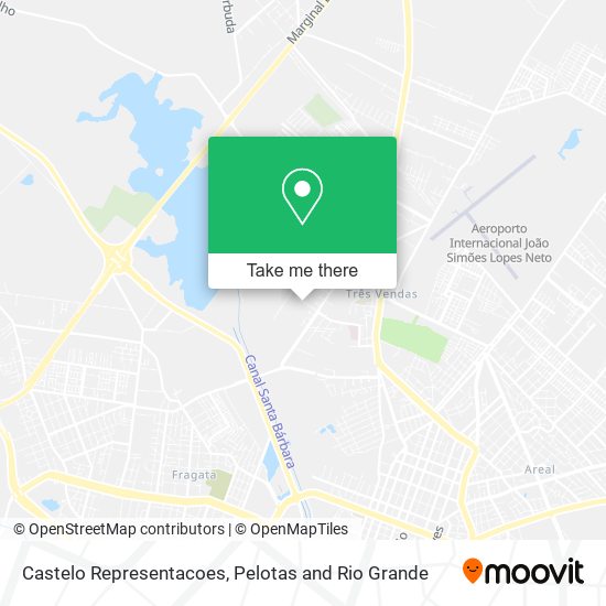 Castelo Representacoes map