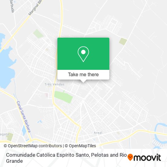 Comunidade Católica Espírito Santo map