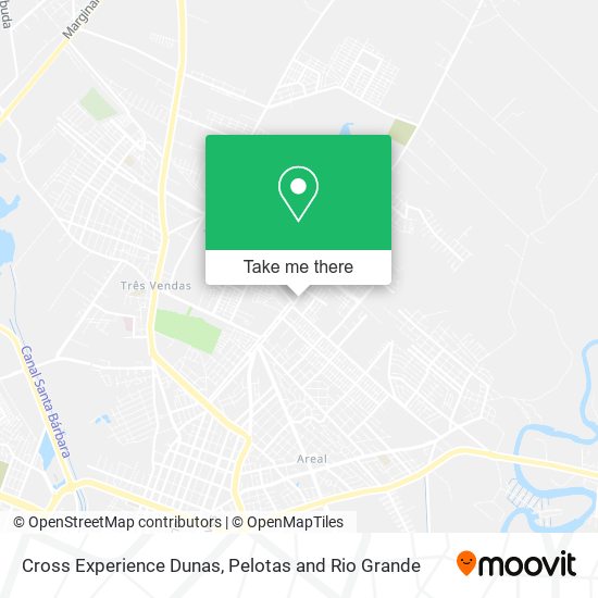 Mapa Cross Experience Dunas