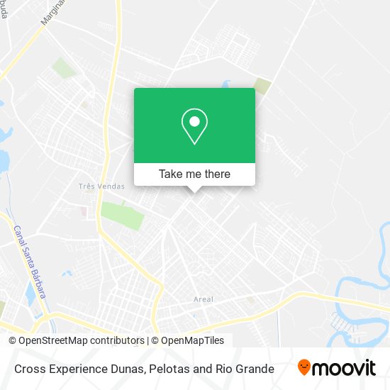 Cross Experience Dunas map