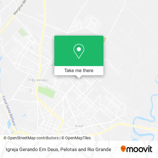 Igreja Gerando Em Deus map
