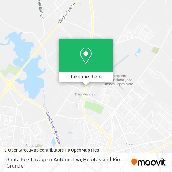 Santa Fé - Lavagem Automotiva map
