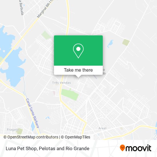 Luna Pet Shop map