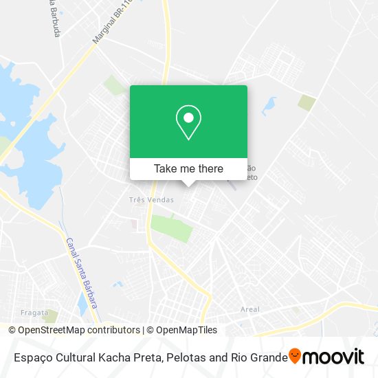 Espaço Cultural Kacha Preta map