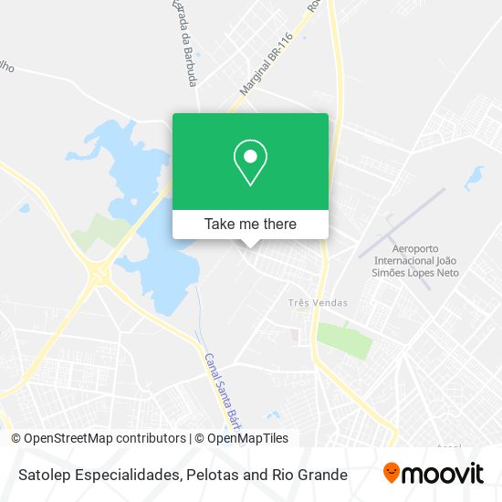 Satolep Especialidades map
