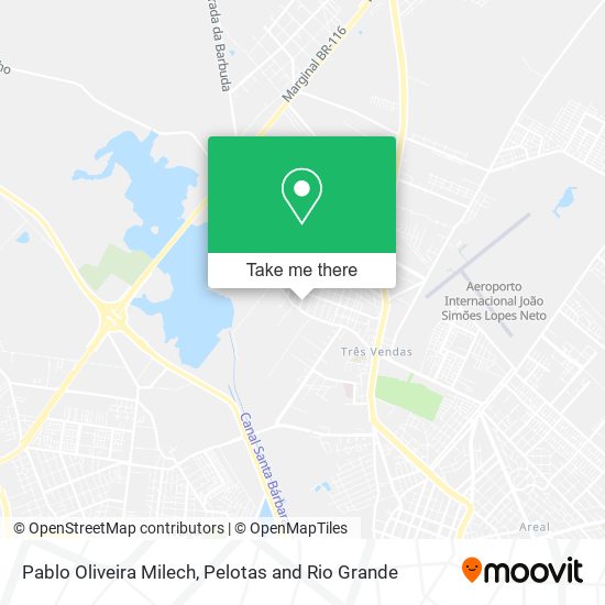 Pablo Oliveira Milech map