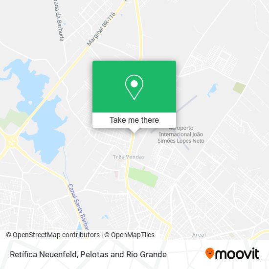 Retífica Neuenfeld map