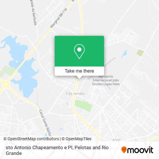 sto Antonio Chapeamento e PI map