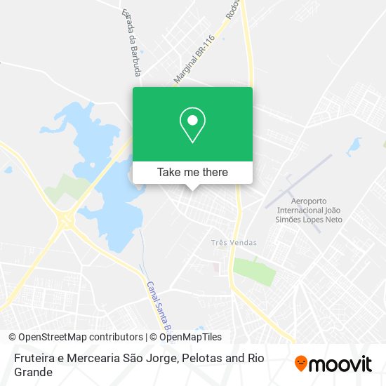 Fruteira e Mercearia São Jorge map