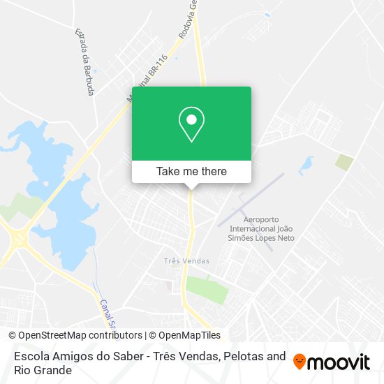 Escola Amigos do Saber - Três Vendas map