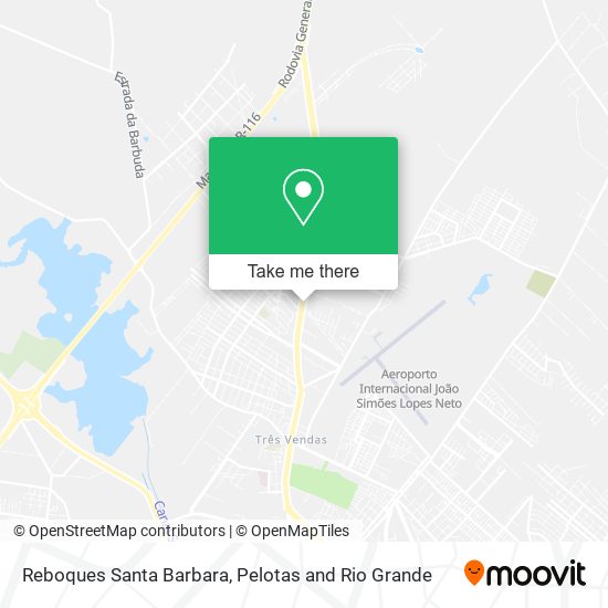 Reboques Santa Barbara map